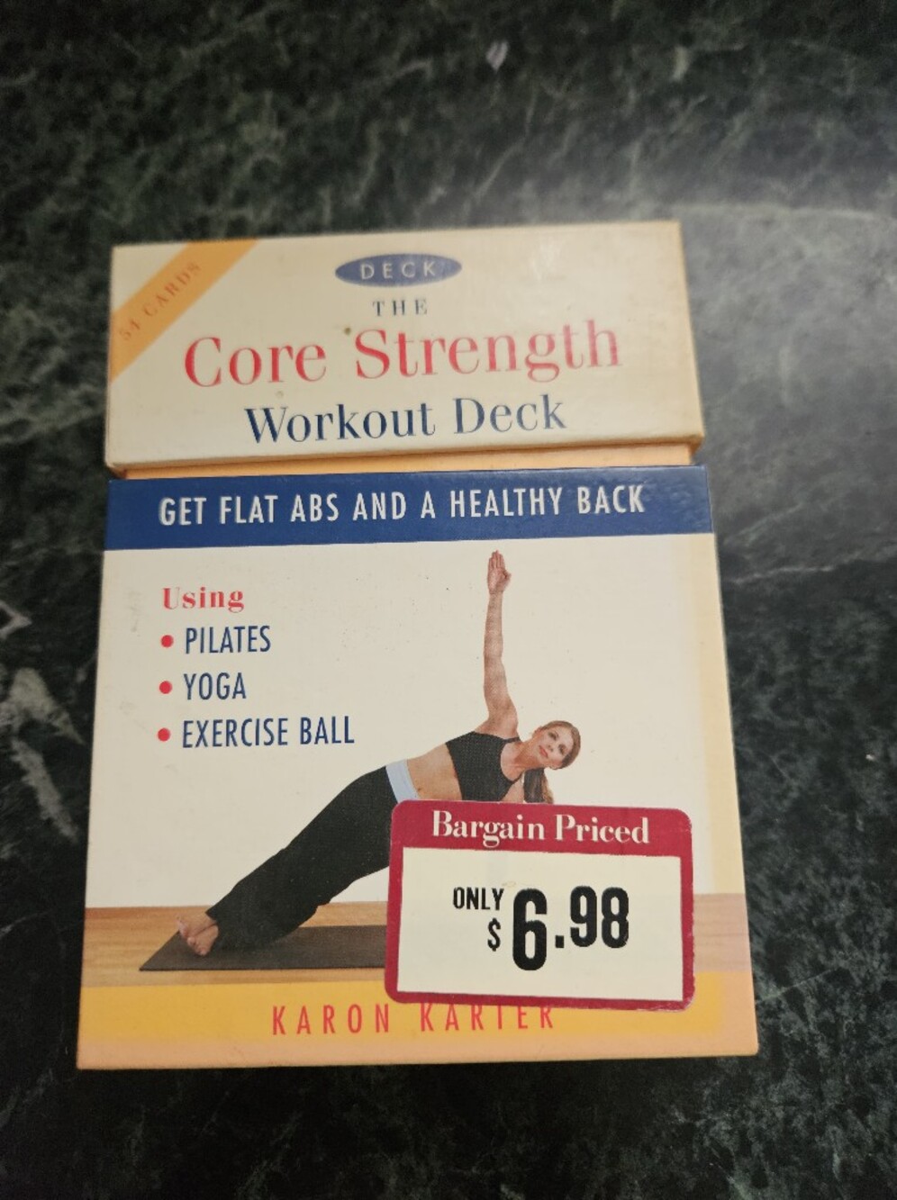 Core Strength Workout Cards